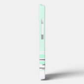 Flamingo Aqua iPad m Mini Fall Case-Mate iPhone Hülle (Rückseite / Links)