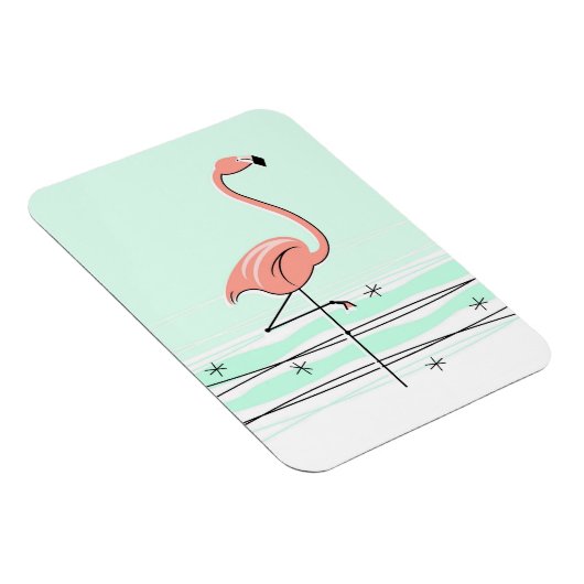 Flamingo Aqua Magnet flexibel (Rechte Seite)