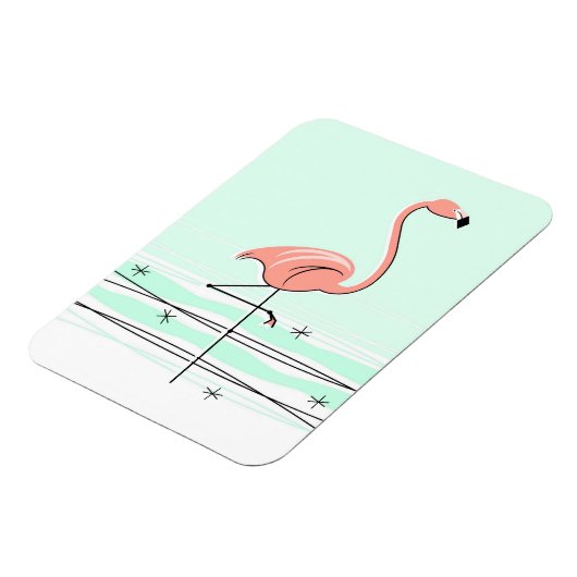 Flamingo Aqua Magnet flexibel (Linke Seite)