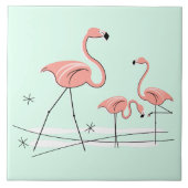 Flamingo Aqua Ocean Trio 2 tile Fliese (Vorderseite)