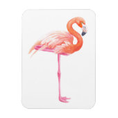 Flamingo-Aquarell Magnet (Vertikal)