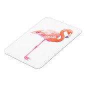 Flamingo-Aquarell Magnet (Linke Seite)
