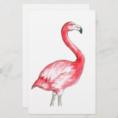 Flamingo Art Briefpapier (Vorne/Hinten)