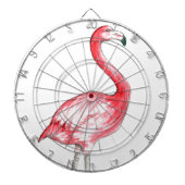 Flamingo Art Dartscheibe (vorne)