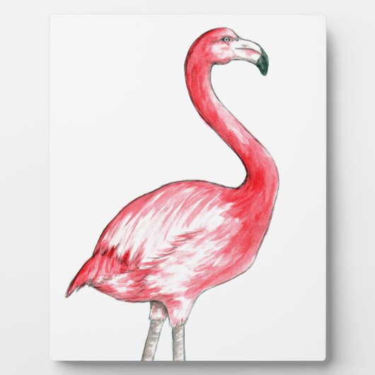 Flamingo Art Fotoplatte (Vorderseite)