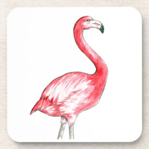 Flamingo Art Getränkeuntersetzer