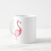 Flamingo Art Kaffeetasse (Vorderseite Links)