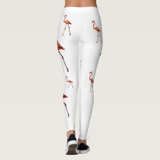Flamingo Art Leggings (Rückseite)