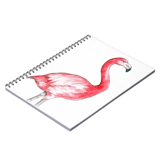 Flamingo Art Notizblock (Linke Seite)