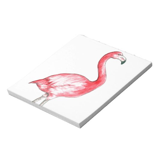 Flamingo Art Notizblock (Rotiert)