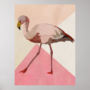 FLAMINGO Art Poster