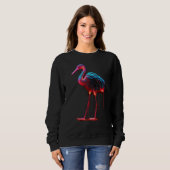 Flamingo artwork  animal  animal flamingo 2 sweatshirt (Vorne ganz)