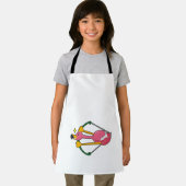 Flamingo as Arrow mit Bow Schürze (Insitu)