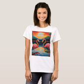Flamingo Attraction T-Shirt (Vorne ganz)