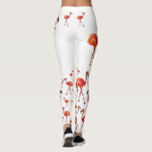 Flamingo auf meinen Geist Leggings (Rückseite)