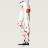 Flamingo auf meinen Geist Leggings (Links)