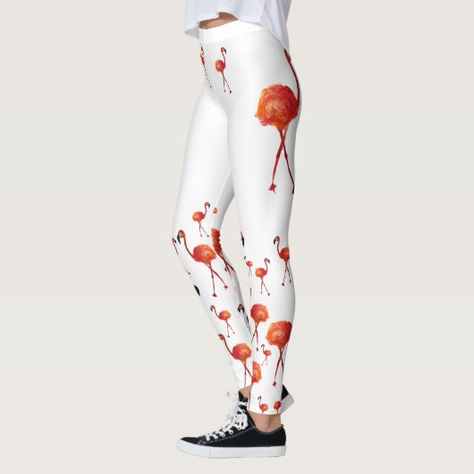 Flamingo auf meinen Geist Leggings (Links)