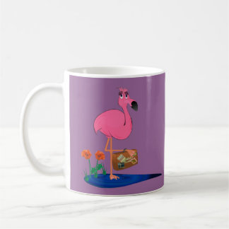 Flamingo auf Vacatioin Tasse