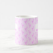 Flamingo Awake steht auf einem Bein Kaffeetasse (Mittel)