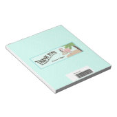 Flamingo Baby Candy Bar Wrap Notizblock (angewinkelt)