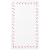 Flamingo Baby Dusche Niedlich tropische Tischdecke (Vorderseite)