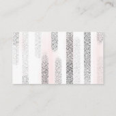 Flamingo Baby Duwer Diaper Raffle Ticket Begleitkarte (Rückseite)