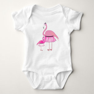 Flamingo Baby Gerber Cotton Outfit Baby Strampler