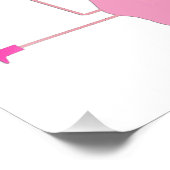 Flamingo Baby Girl Room Print (2 von 4) Fotodruck (Ecke)