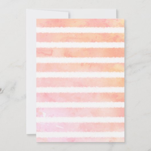 Flamingo Baby Shower Baby Word Search Game Einladung (Rückseite)