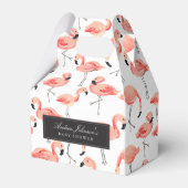 Flamingo Baby Shower Fevor Boxes Geschenkschachtel (Vorderseite)