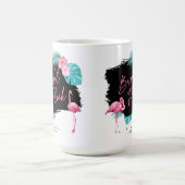 Flamingo Bachelorette Bridal Flock ID930 Kaffeetasse (Mittel)