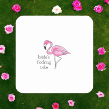 Flamingo Bachelorette Bridesmaid Flocking Tribe