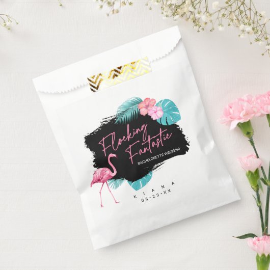 Flamingo Bachelorette Flocking Fantastic V2 ID930 Geschenktütchen (Versiegelt)