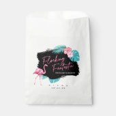 Flamingo Bachelorette Flocking Fantastic V2 ID930 Geschenktütchen (Vorderseite)