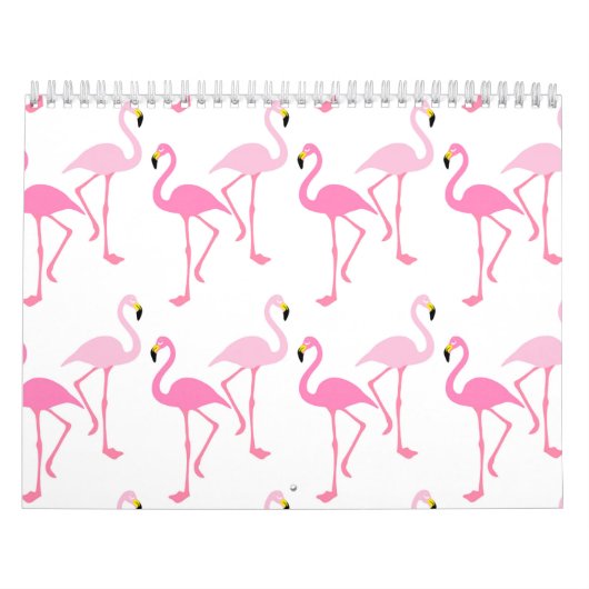Flamingo Background - Pink Kalender (Titelbild)