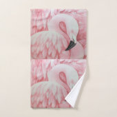 Flamingo-Badehandtücher Badhandtuch Set (Handtuch)