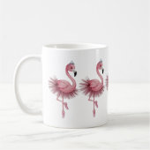 Flamingo Ballet Dancer Kaffeetasse (Links)