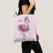 Flamingo Ballet Dancer Personalisiert Tasche (Von Nahem)