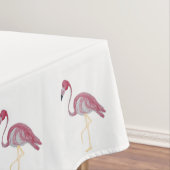 Flamingo Basketweave Lattice Tablecloth Tischdecke (Beispiel)