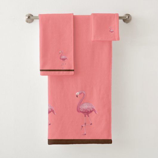 Flamingo Bath Handtuch Set (Insitu)