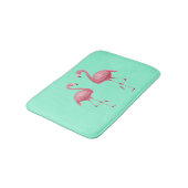 Flamingo Bath Mat Badematte (Schrägansicht)