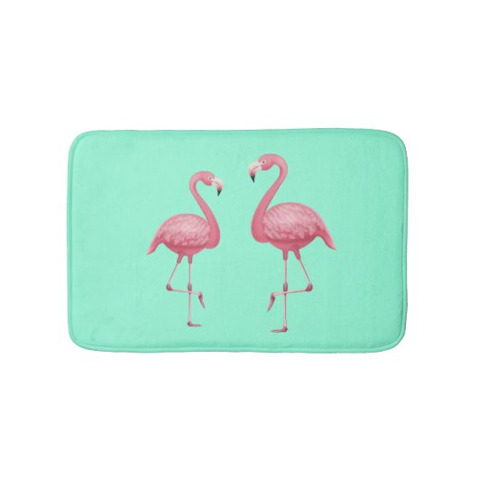 Flamingo Bath Mat Badematte (Vorderseite)