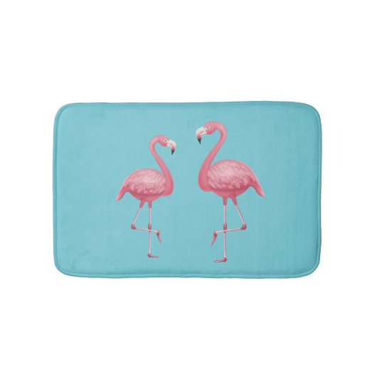 Flamingo Bath Mat Badematte (Vorderseite)