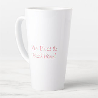 Flamingo Beach Barre Latte Tasse