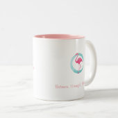 Flamingo Beach Barre Tasse (VorderseiteRechts)