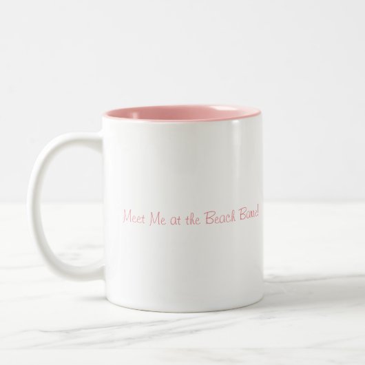 Flamingo Beach Barre Tasse (Links)