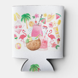 Flamingo Beach Cooler Dosenkühler