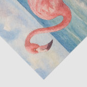 Flamingo Beach Decoupage Tissue Paper Seidenpapier (Ausschnitt)
