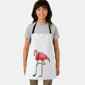 Flamingo beim Golf mit Golf Club Schürze (Insitu)