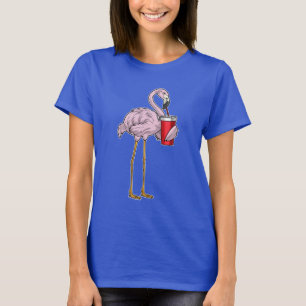 Flamingo Beverage T-Shirt